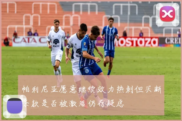 帕利尼亚愿意继续效力热刺但买断条款是否被激活仍存疑虑